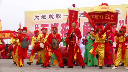 寿县2016年花鼓灯迎春展 寿县2016年花鼓灯迎春展