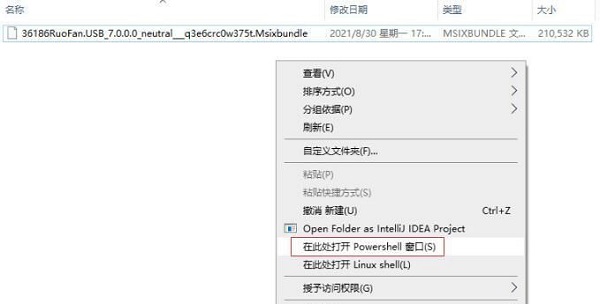 Win10怎么安装msixbundle文件