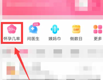 《美柚》怎么看怀孕几率
