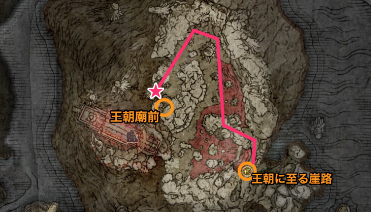 《艾尔登法环》蒙格温王朝地图碎片位置介绍