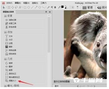 《ACDSee》怎么修改照片分辨率