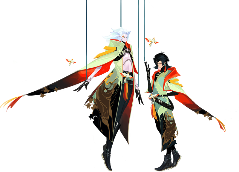 《王者荣耀》元歌英雄皮肤 云间偶戏介绍