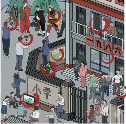 《汉字找茬王》相约八六通关攻略