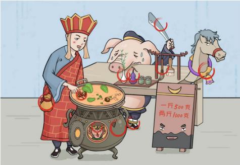 《文字我服了》火锅西游图文通关攻略