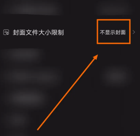 《飞傲音乐》怎么关闭显示封面