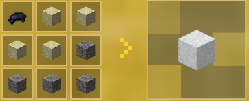 《我的世界》混凝土粉末合成方法