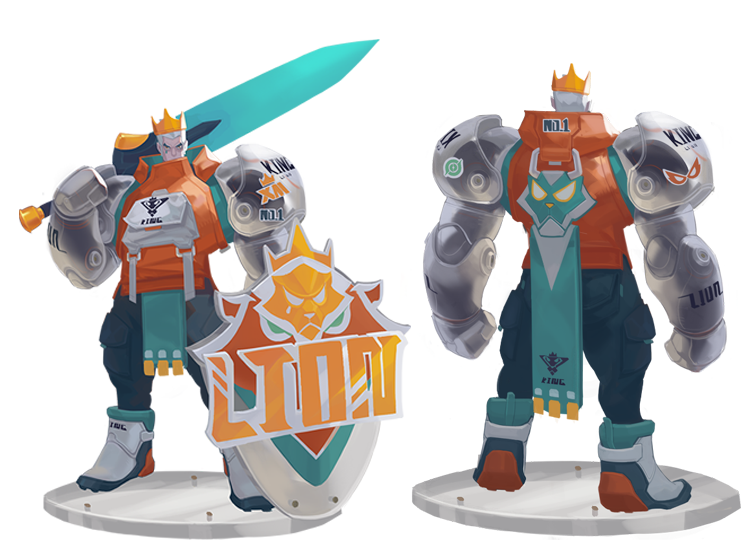 《王者荣耀》亚瑟英雄皮肤 潮玩骑士王介绍