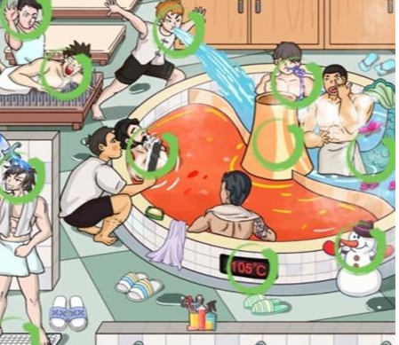 《汉字找茬王》洗浴之王怎么过