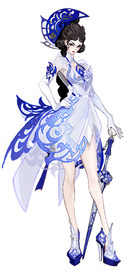 《王者荣耀》露娜英雄皮肤 瓷语鉴心介绍