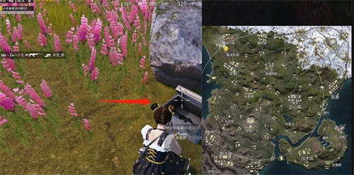 《和平精英》山谷地图宝箱刷新位置