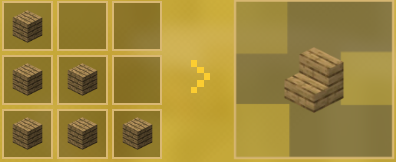 《我的世界》阶梯合成方法