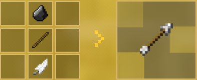 《我的世界》箭合成方法