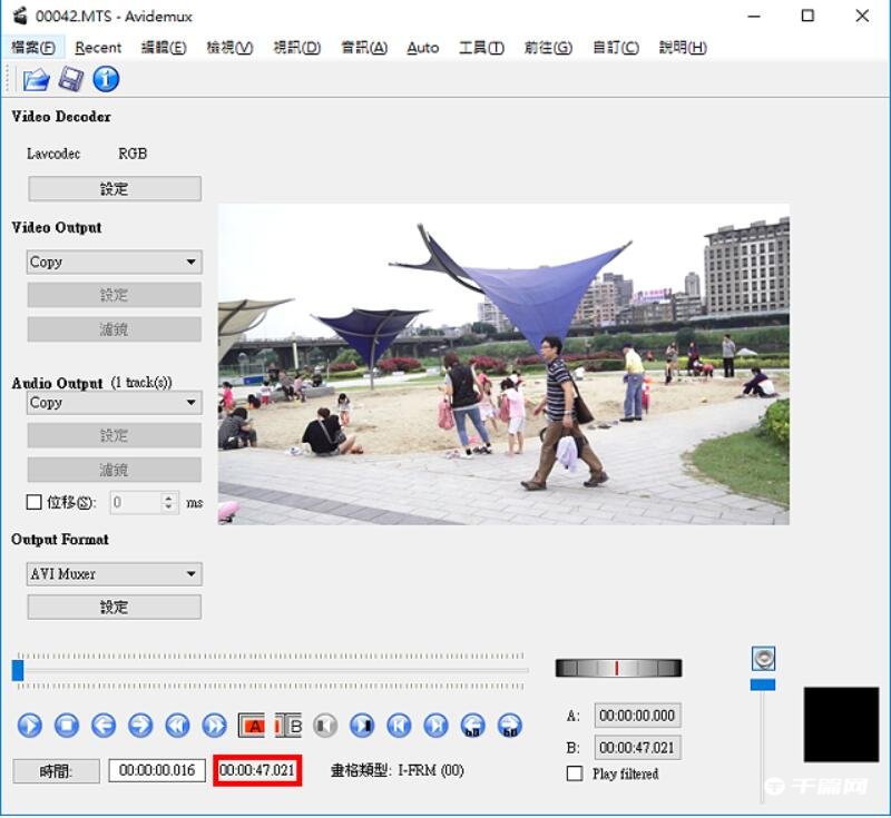 《Avidemux》怎么合并影片