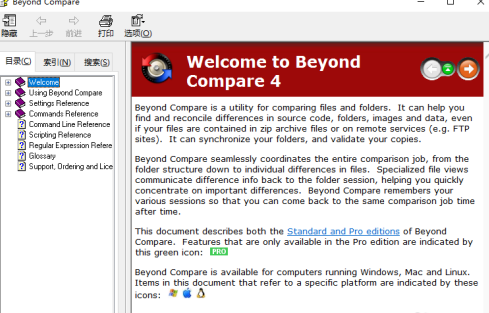 《Beyond Compare》怎么打开帮助文档
