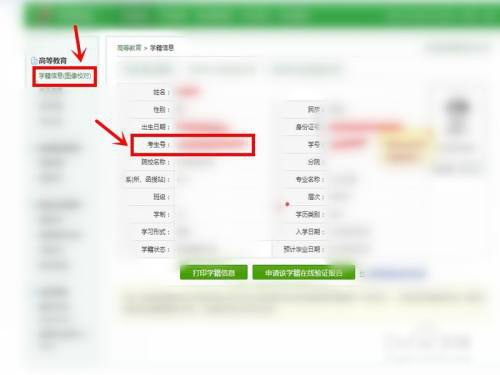 《学信网》怎么查自己的考生号
