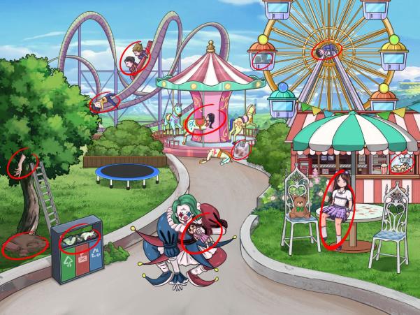 《进击的汉字》惊悚游乐园怎么过