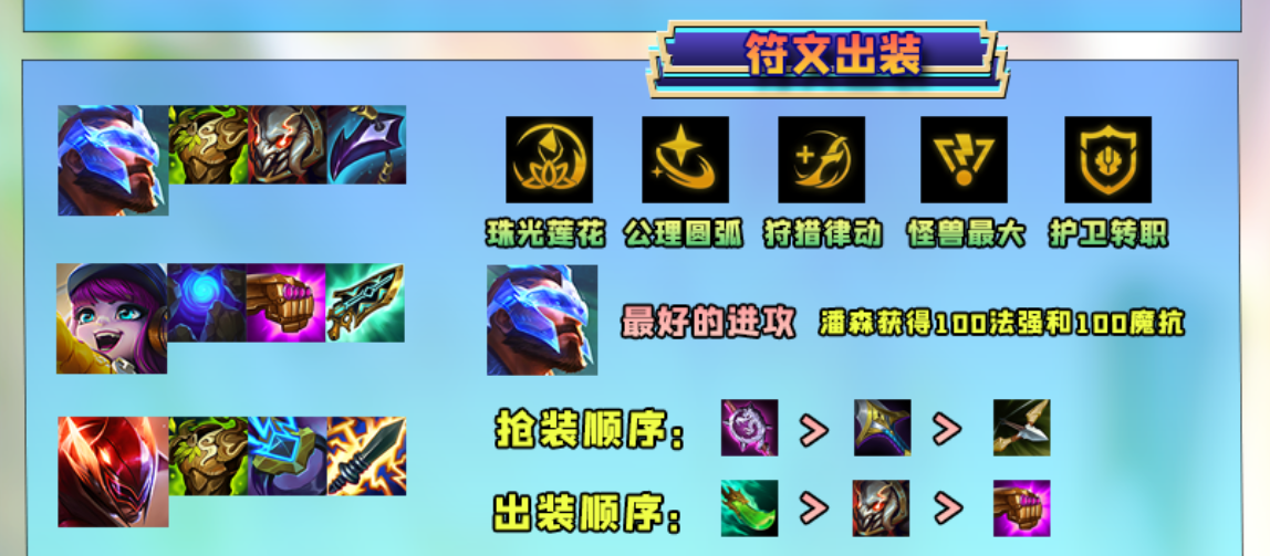 《金铲铲之战》超爱潘森阵容玩法攻略