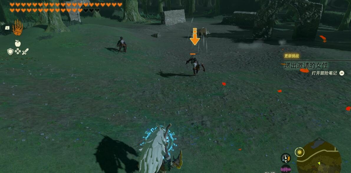 《塞尔达传说王国之泪》递出邀请的女性任务攻略