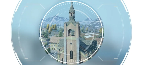 《和平精英》雪地地图打卡景点