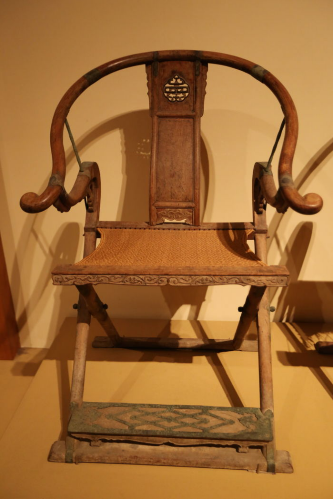 明代宫廷御制黄花梨交椅