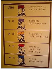 琉球国位阶别冠 摄于首里城