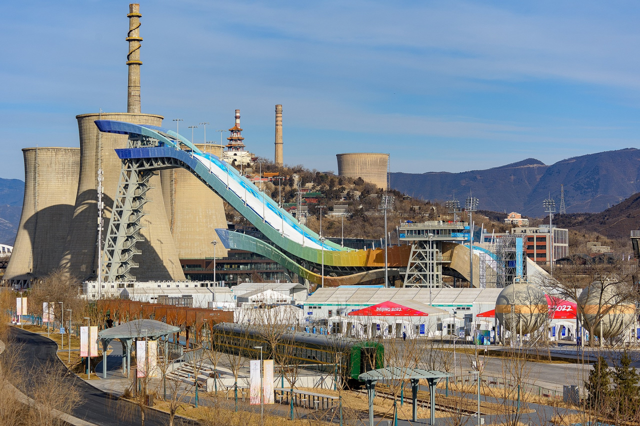 首钢滑雪大跳台 