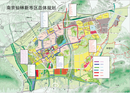 仙林大学城总体规划（大图）