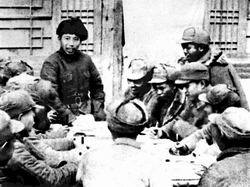 八路军359旅在南泥湾开荒时的情景 八路军359旅在南泥湾开荒时的情景