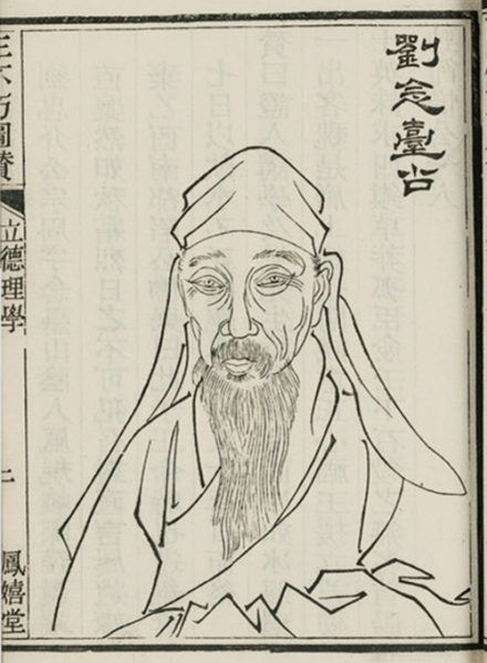 刘宗周像 刘宗周像