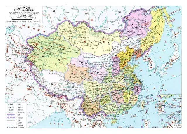 中华帝国版图的最盛期——清帝国