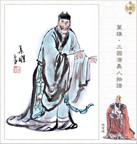 诸葛瑾画像 诸葛瑾画像