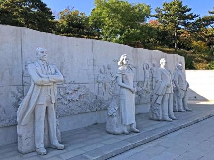 北京西山国家森林公园里的无名英雄纪念广场 北京西山国家森林公园里的无名英雄纪念广场