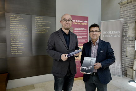 2019年7月1日孙钦敏访问牛津大学图书馆 2019年7月1日孙钦敏访问牛津大学图书馆