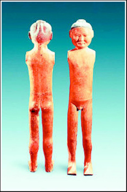 男性裸体俑
男性裸体俑