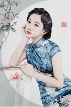 鲁照华旗袍写真