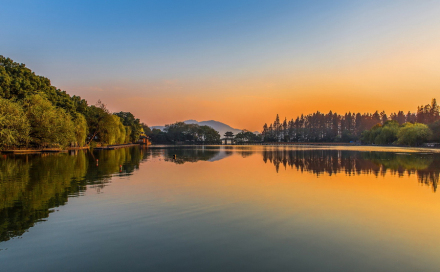 西湖秋色 西湖秋色