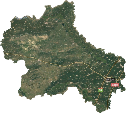 扶余市卫星地图