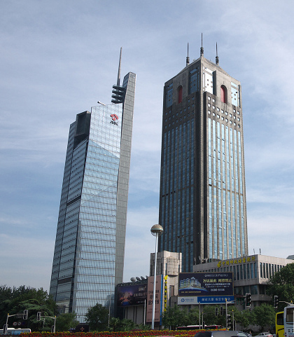 江苏省广播电视总台大楼外景 江苏省广播电视总台大楼外景