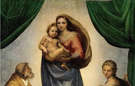 西斯廷圣母像 西斯廷圣母像