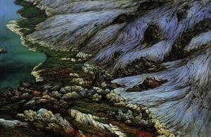 野人山油画 野人山油画