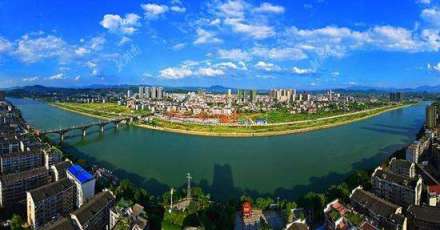 新化县县城全景 新化县县城全景