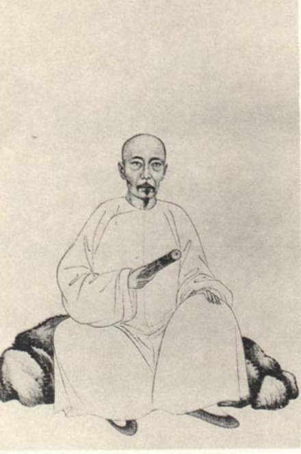 郑文焯画像
郑文焯画像