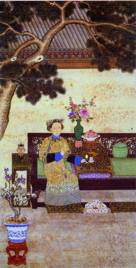 中年慈禧画像
中年慈禧画像