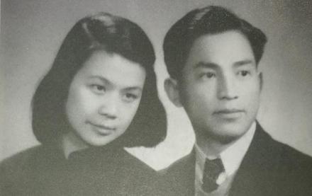 金宇澄的父母合照 金宇澄的父母合照