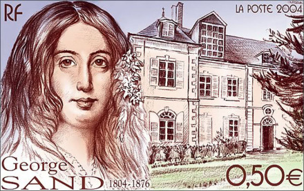 乔治·桑纪念邮票 乔治·桑纪念邮票