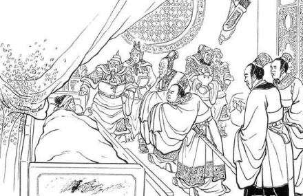 孙策临终嘱托后事 孙策临终嘱托后事