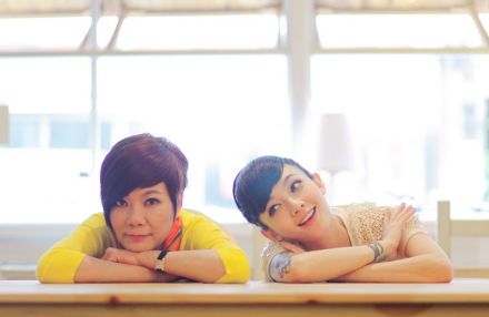 范晓萱和妈妈D.D