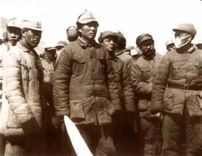 毛泽东为林育英执绋抬棺 毛泽东为林育英执绋抬棺