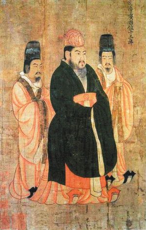 继承皇位的隋炀帝杨广 继承皇位的隋炀帝杨广