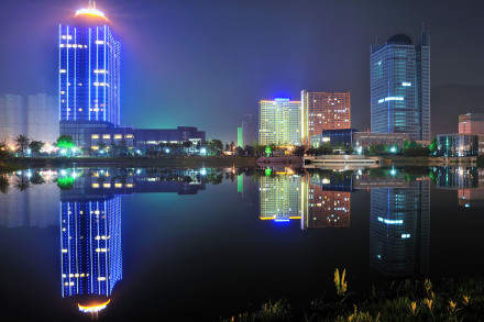台州夜景 台州夜景